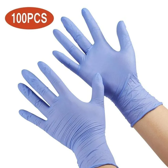 100 pcs Kids Disposable Nitrile Gloves for 4-12 Years