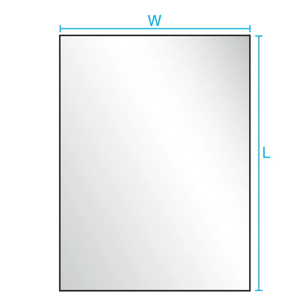 12" x 16" x 4 mil Clear Eco-Manufactured Plastic Layflat Bags (Case of 500)