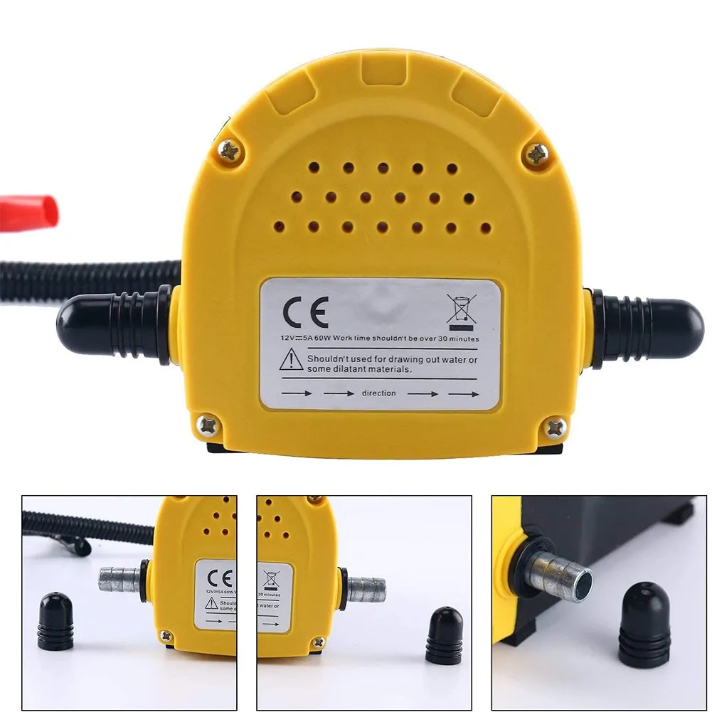 12v 24v Oil Change Pump Extractor Electric Self-priming Fuel Pump