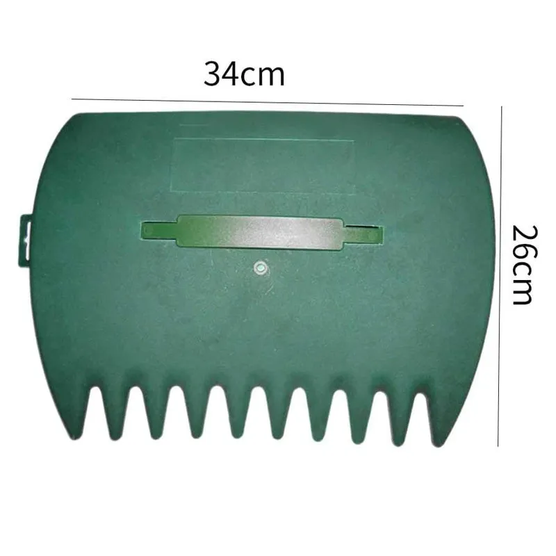 2pcs Plastic Grass Hand Leaf Rakes Garden And Yard Leaf Scoops