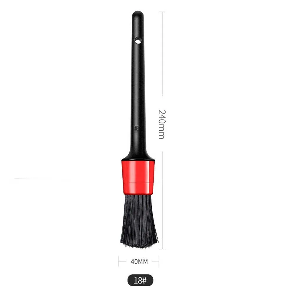 3 Pcs Car Wheel Cleaning Brush Kit Imitation Wool Tire Scrub