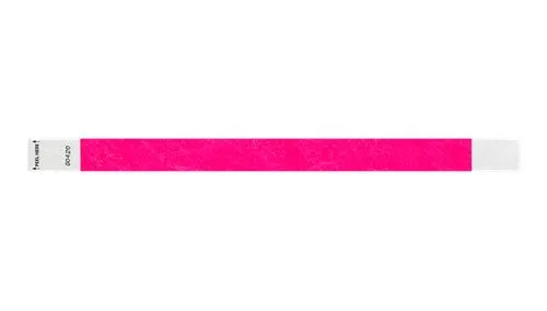 3/4” Tyvek® Wristbands Custom - Litter Free