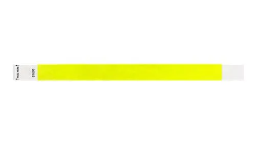 3/4” Tyvek® Wristbands Custom - Litter Free