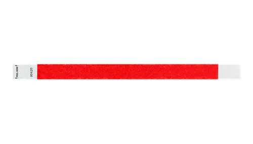3/4” Tyvek® Wristbands Custom - Litter Free