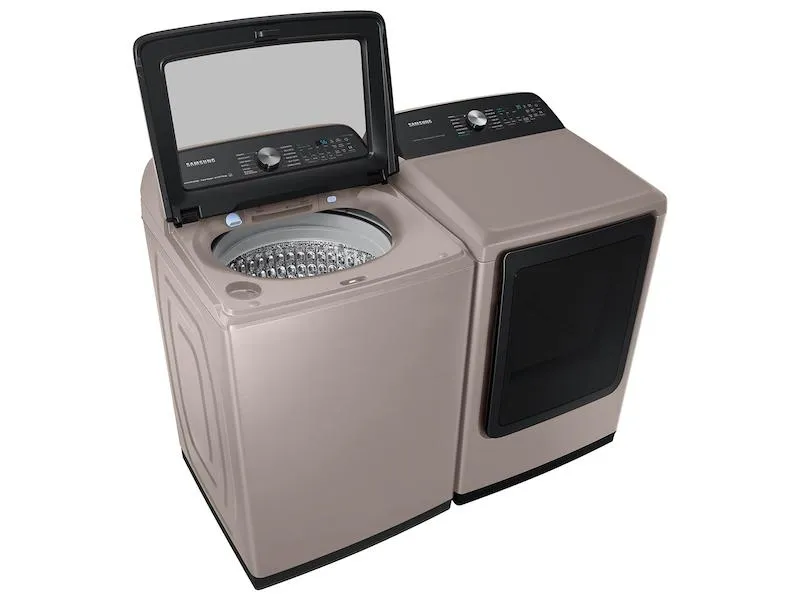 7.4 cu. ft. Smart Gas Dryer with Steam Sanitize  in Champagne