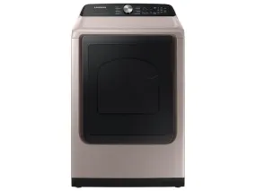 7.4 cu. ft. Smart Gas Dryer with Steam Sanitize  in Champagne