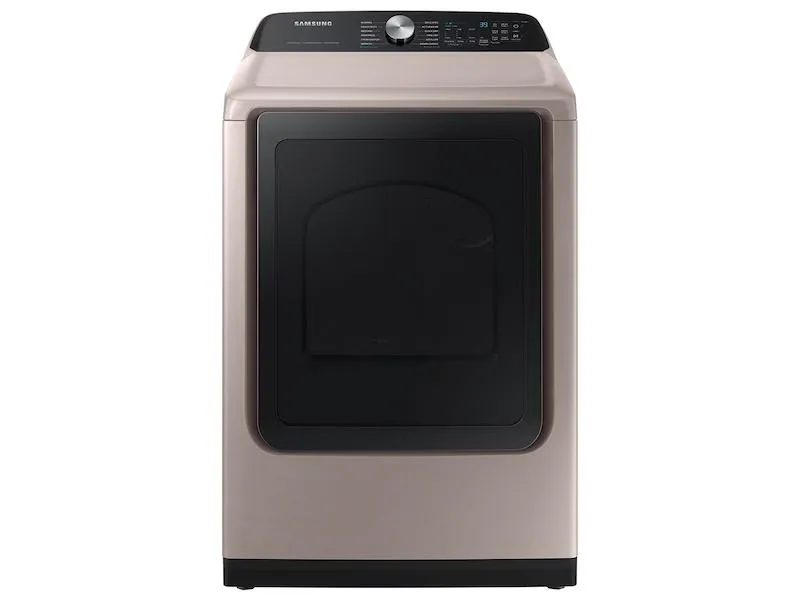 7.4 cu. ft. Smart Gas Dryer with Steam Sanitize  in Champagne