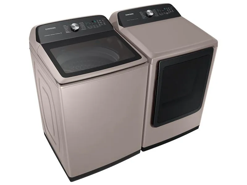 7.4 cu. ft. Smart Gas Dryer with Steam Sanitize  in Champagne
