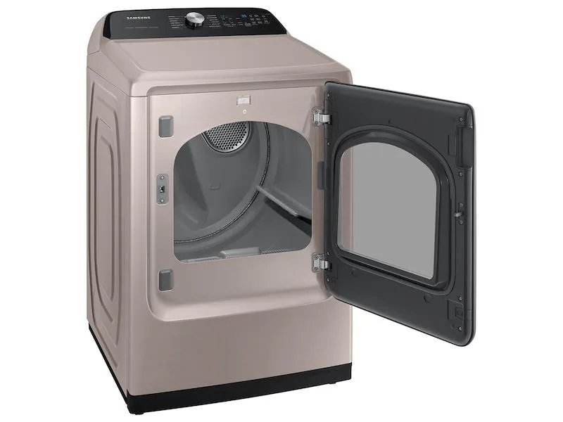 7.4 cu. ft. Smart Gas Dryer with Steam Sanitize  in Champagne
