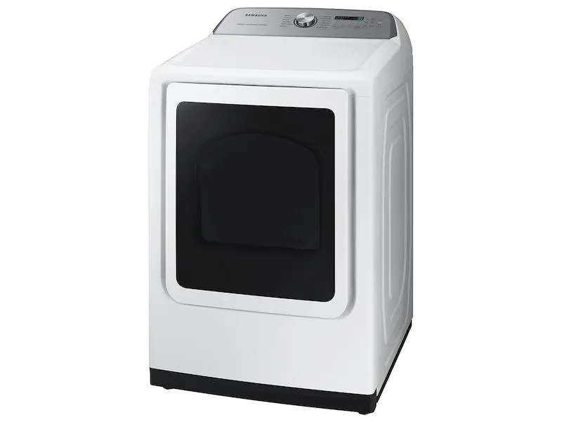 7.4 cu. ft. Smart Gas Dryer with Steam Sanitize  in White