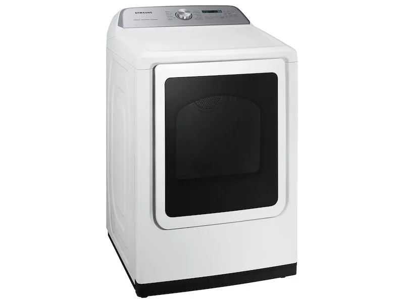 7.4 cu. ft. Smart Gas Dryer with Steam Sanitize  in White