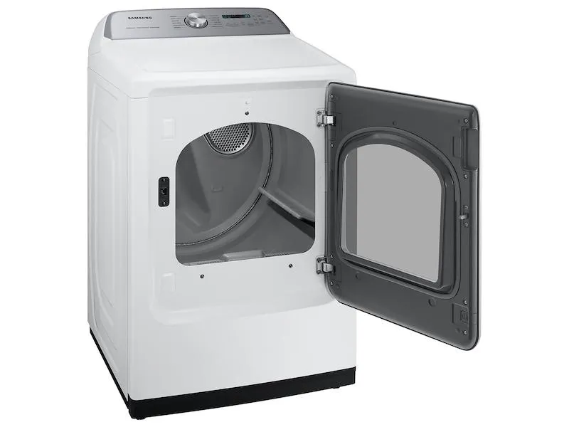 7.4 cu. ft. Smart Gas Dryer with Steam Sanitize  in White