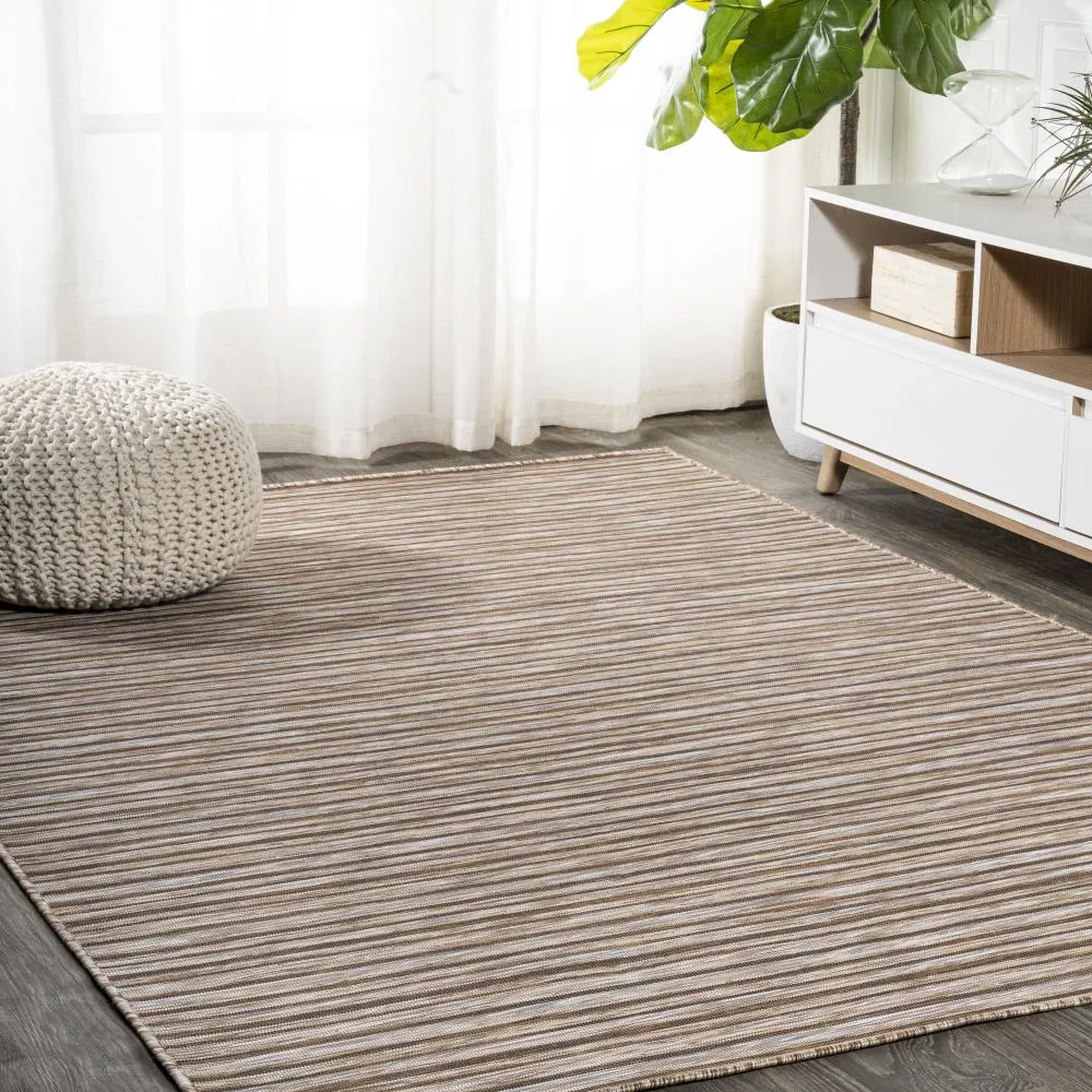 Aerelm Finn Modern Farmhouse Pinstripe Area Rug