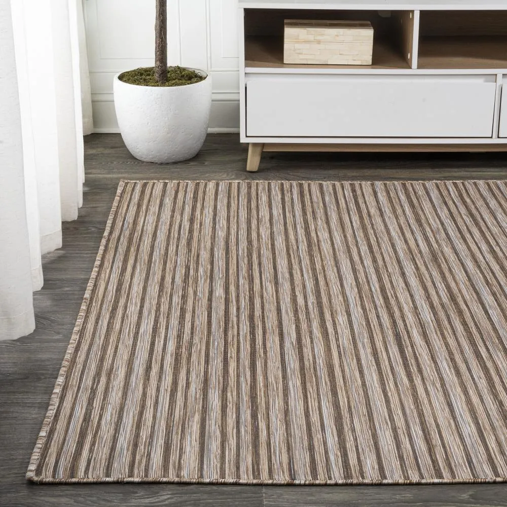 Aerelm Finn Modern Farmhouse Pinstripe Area Rug