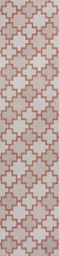 Alfresco Modern Geometric Tile Pattern Indoor/Outdoor Area Rug