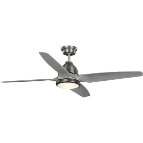 Alleron 56" Ceiling Fan in Antique Nickel
