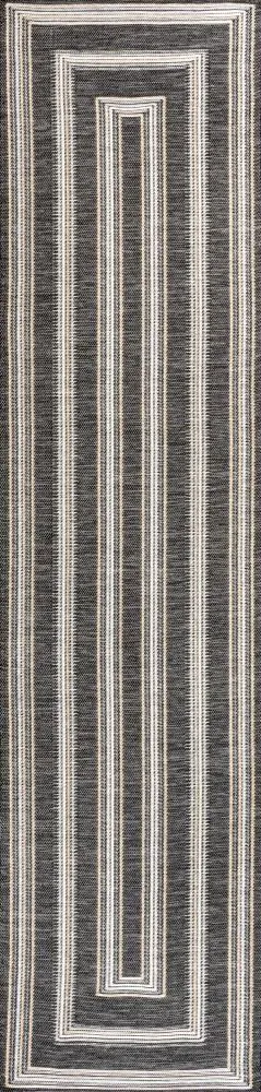 Always Classic Nautical Mitre Stripe Reversible Machine-Washable Indoor/Outdoor Area Rug
