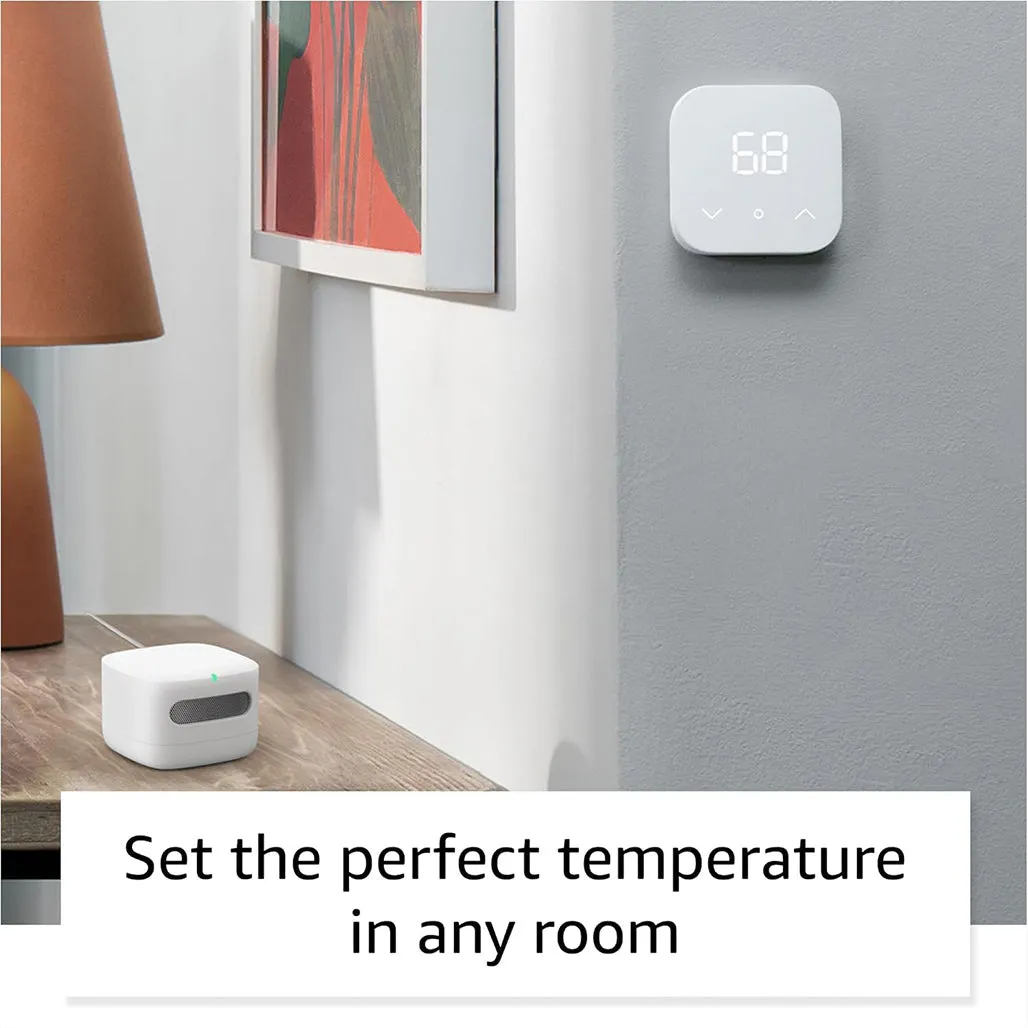 Amazon Smart Air Quality Monitor – Track Indoor Air, Works with Alexa