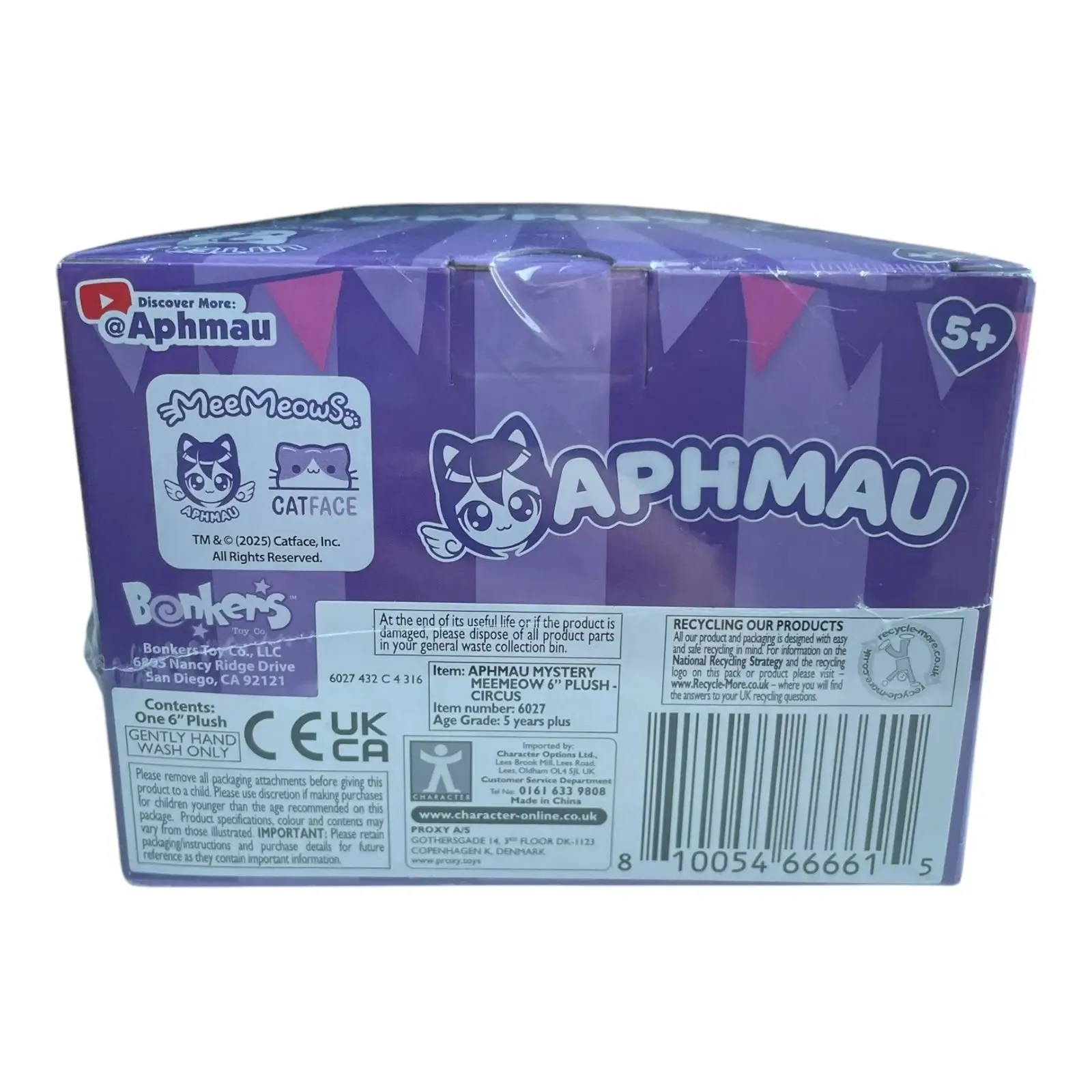 Aphmau 6" MeeMeow Mystery Plush - Series 7 - Carnival Treats