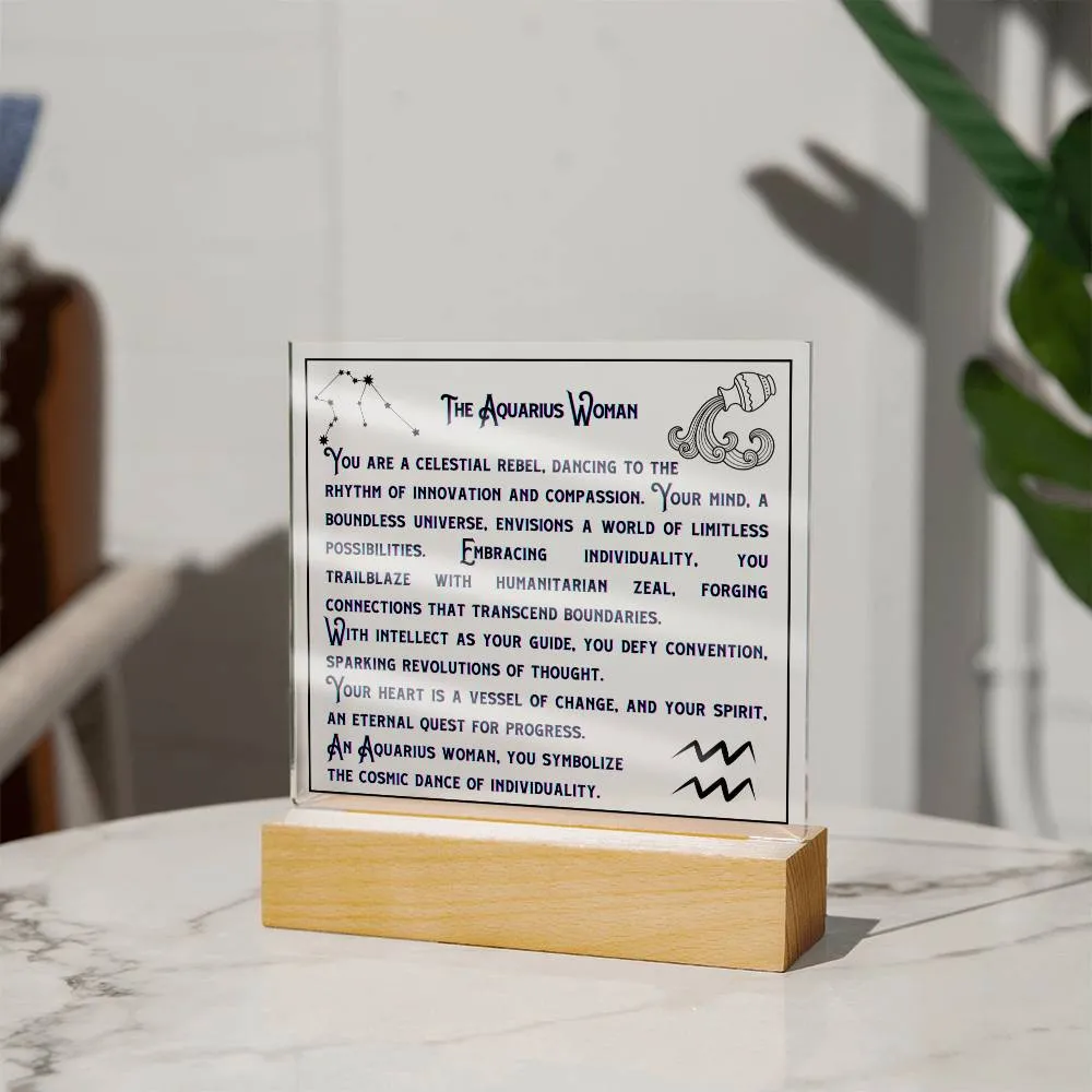 Aquarius Zodiac Gifts | Birthday Zodiac presents based on Astrology | Aquarius Women Horoscope Personality Traits