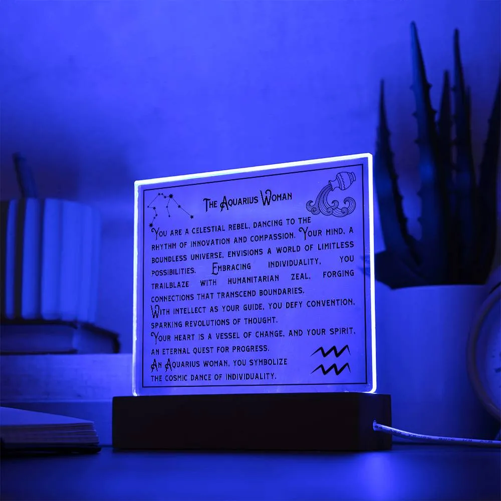 Aquarius Zodiac Gifts | Birthday Zodiac presents based on Astrology | Aquarius Women Horoscope Personality Traits