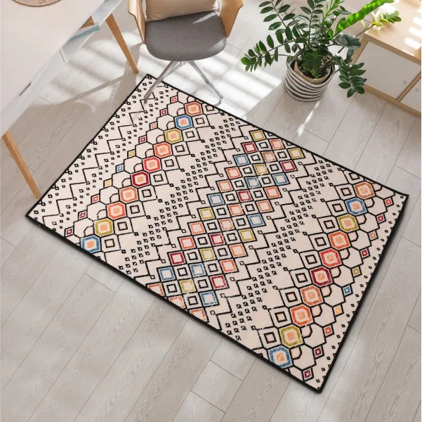 Aurora Modern 3D Digital  Area Rugs & Carpet for Living Room, Floor mat & bed runner carpet for bedroom - DR1016