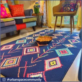 Aurora Modern 3D Digital  Area Rugs & Carpet for Living Room, Floor mat & bed runner carpet for bedroom - DR1019