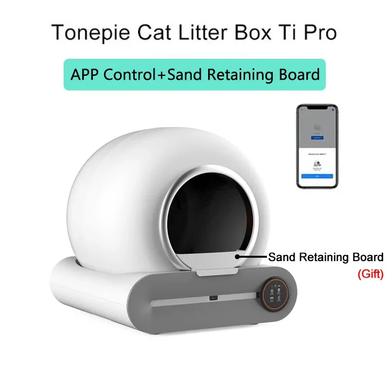 Automatic Cat Litter Box Smart App Control Self Cleaning Litter Boxes
