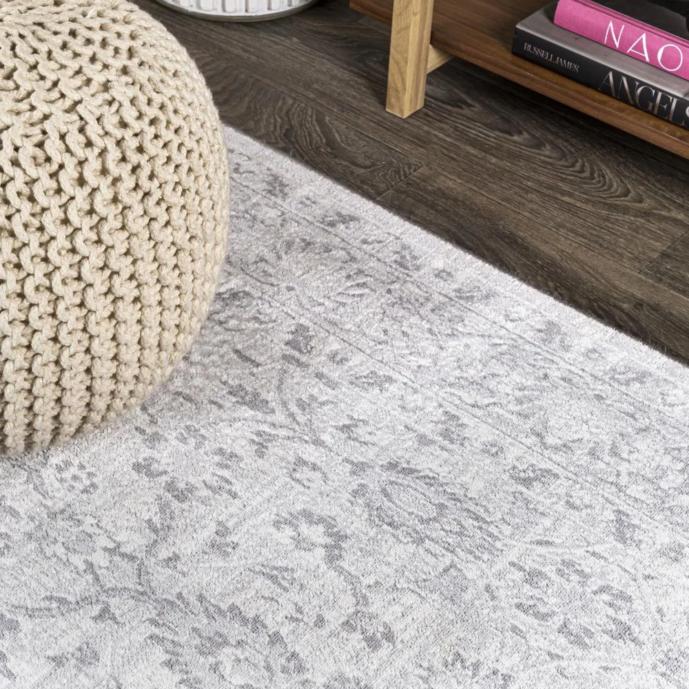 Azmidi Lotus Modern Persian Floral Area Rug