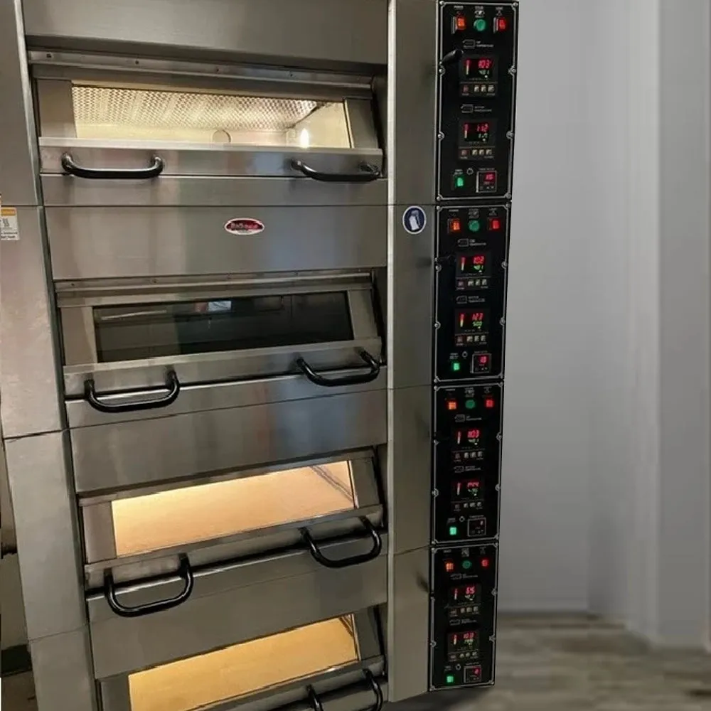 BakeMax BMSD002 47" Two Deck Electric Oven, Accommodates (2) 18" X 26" Pans, 220/60/3