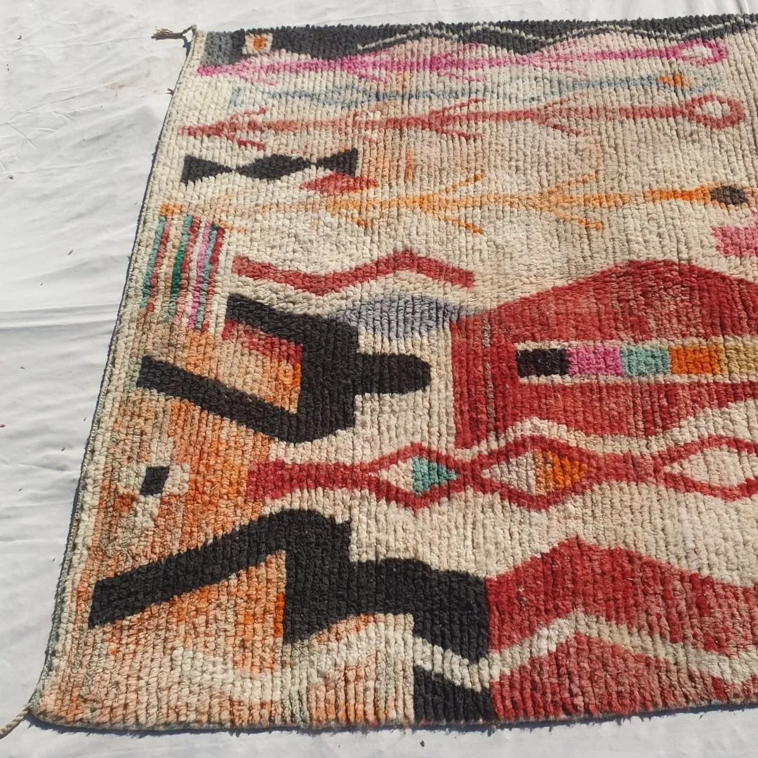 Balika - Berber Moroccan Rug 6x9 Handmade Boujad | 6'17x9'54 Ft | 188x291 cm