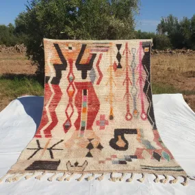 Balika - Berber Moroccan Rug 6x9 Handmade Boujad | 6'17x9'54 Ft | 188x291 cm