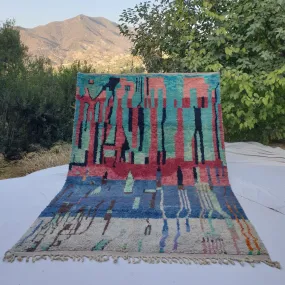 Bamani - Moroccan Rug 6x10 Berber Handmade Boujad | 6'66x10' Ft | 203x306 cm