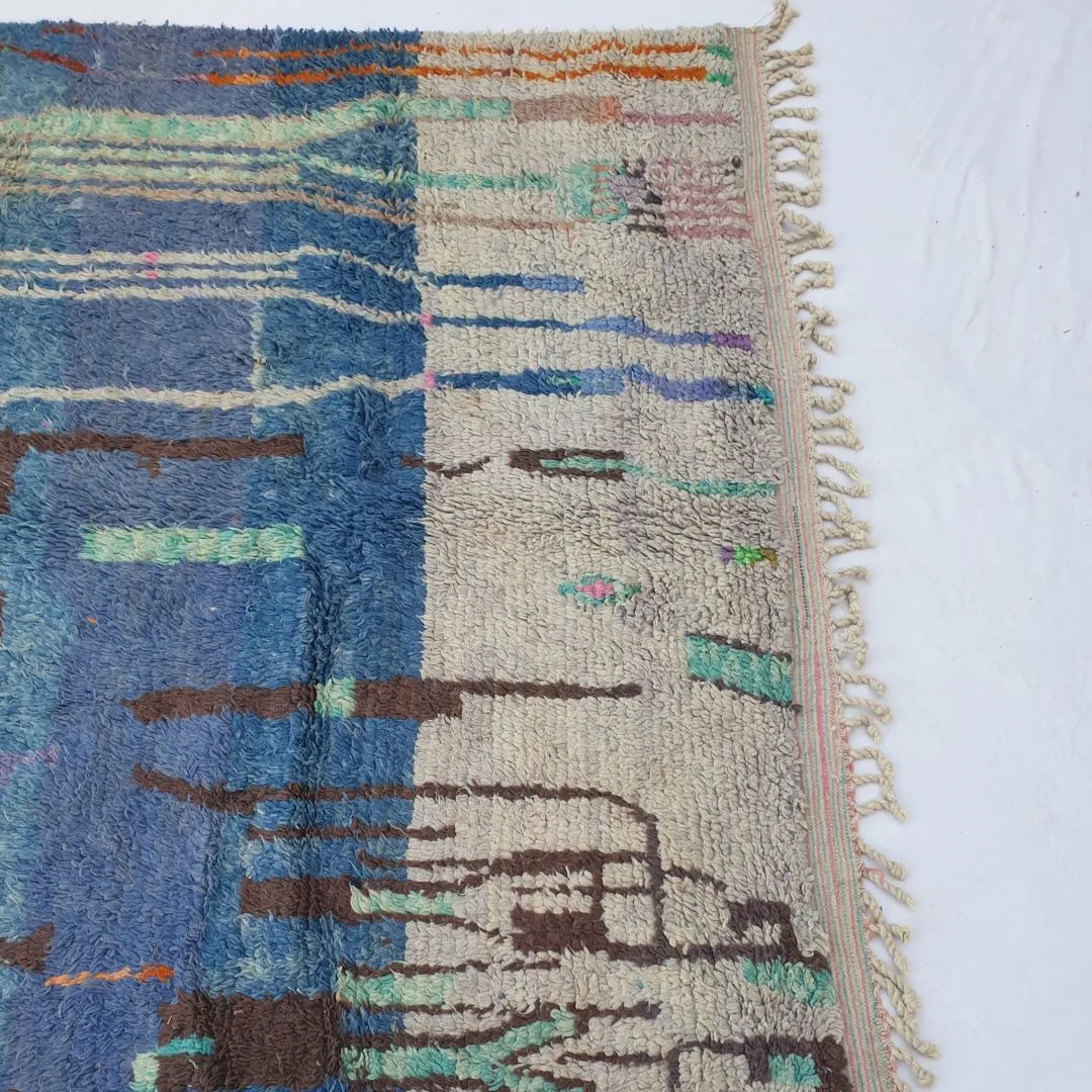 Bamani - Moroccan Rug 6x10 Berber Handmade Boujad | 6'66x10' Ft | 203x306 cm