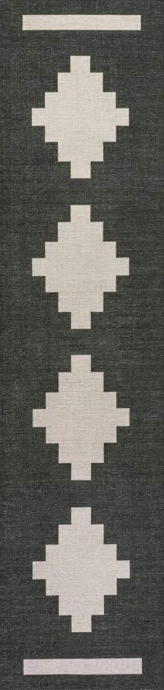 Beatrice Geometric Tribal Medallion Machine-washable Area Rug