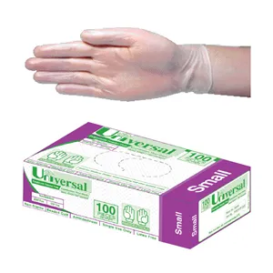 Beautopia Universal Clear Latex Glove Small 100pk