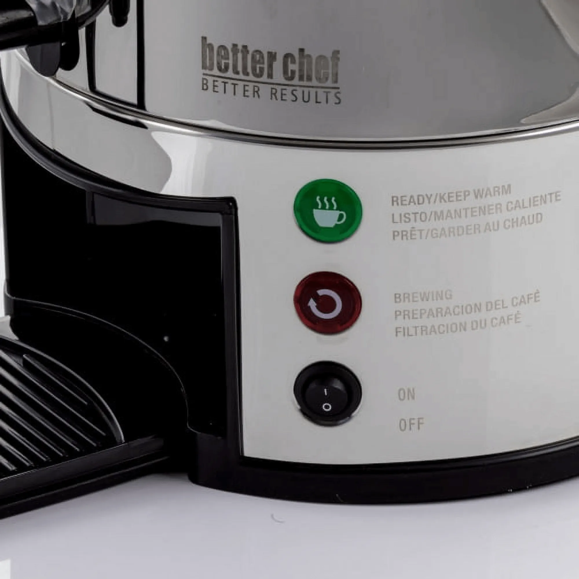 Better Chef 100 Cup Stainless Steel Urn Coffeemaker by Jupiter Gear Home