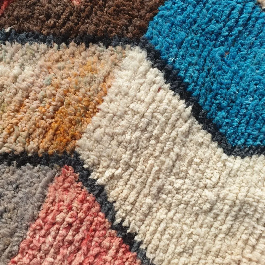 Bhacha - Moroccan Rug 6x9 Boujaad Handmade Berber | 6'46x9'55 Ft | 197x291 cm