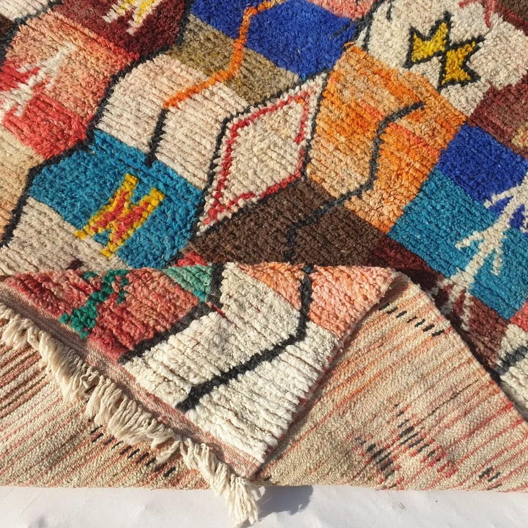 Bhacha - Moroccan Rug 6x9 Boujaad Handmade Berber | 6'46x9'55 Ft | 197x291 cm