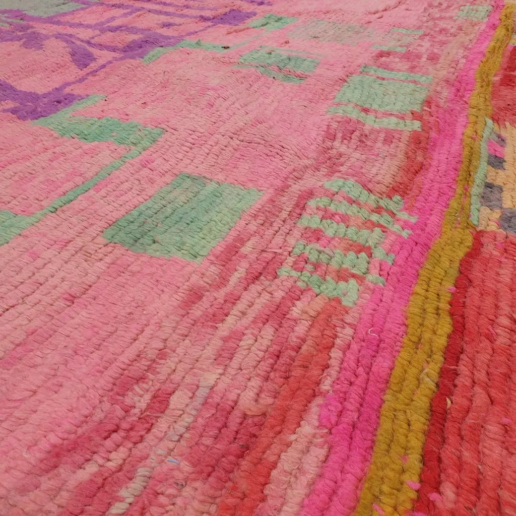 Bkata | Boujaad Moroccan Rug 11'88x7'81 Ft | 362x238 cm | 100% wool handmade in Morocco