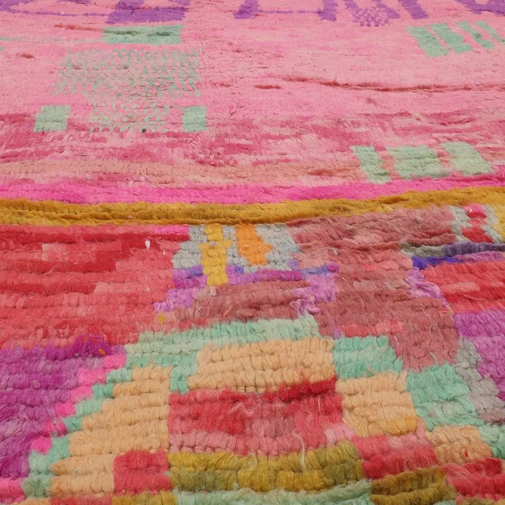 Bkata | Boujaad Moroccan Rug 11'88x7'81 Ft | 362x238 cm | 100% wool handmade in Morocco