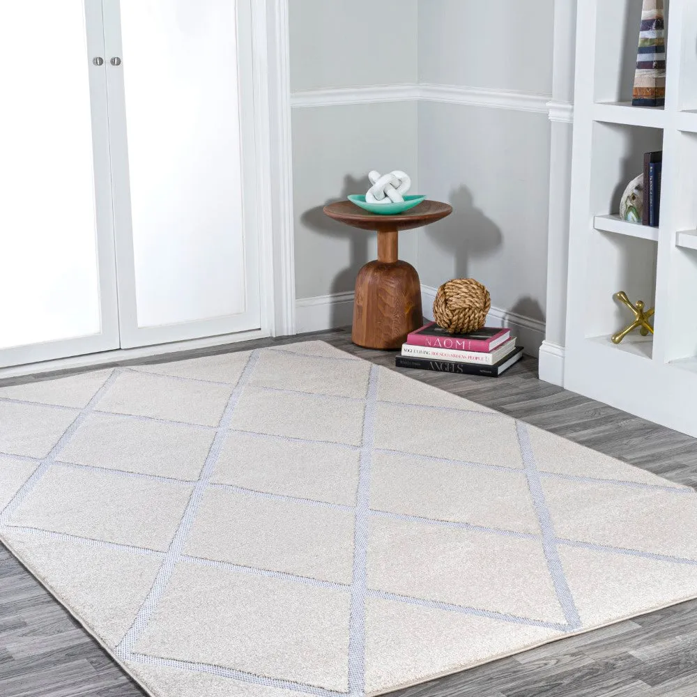 Borders aprox. 5 ft. x 8 ft. Area Rug