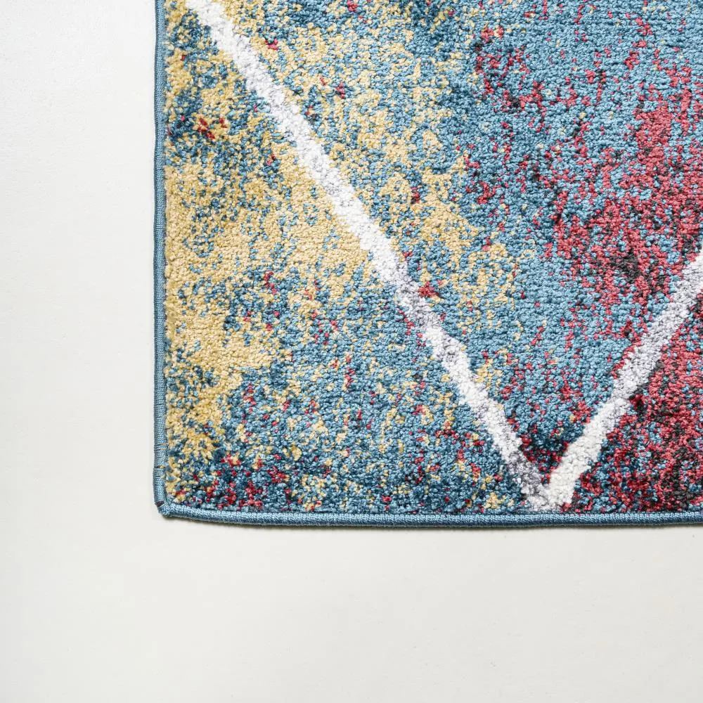 Bounty Minimalist Diamond Trellis Area Rug
