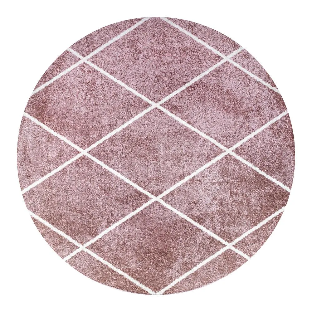 Bounty Minimalist Diamond Trellis Area Rug