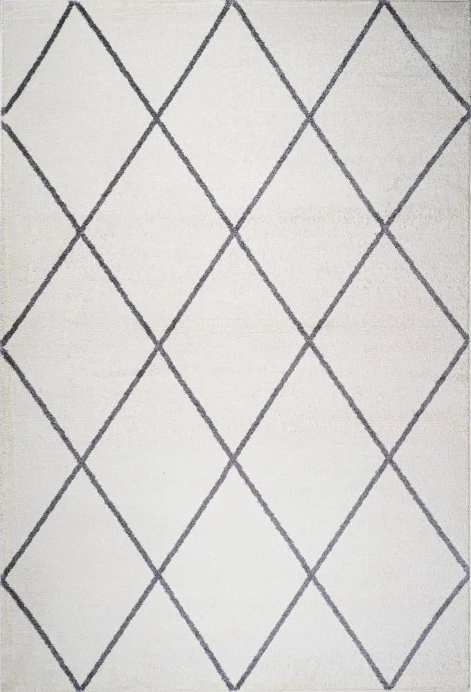 Bounty Minimalist Diamond Trellis Area Rug