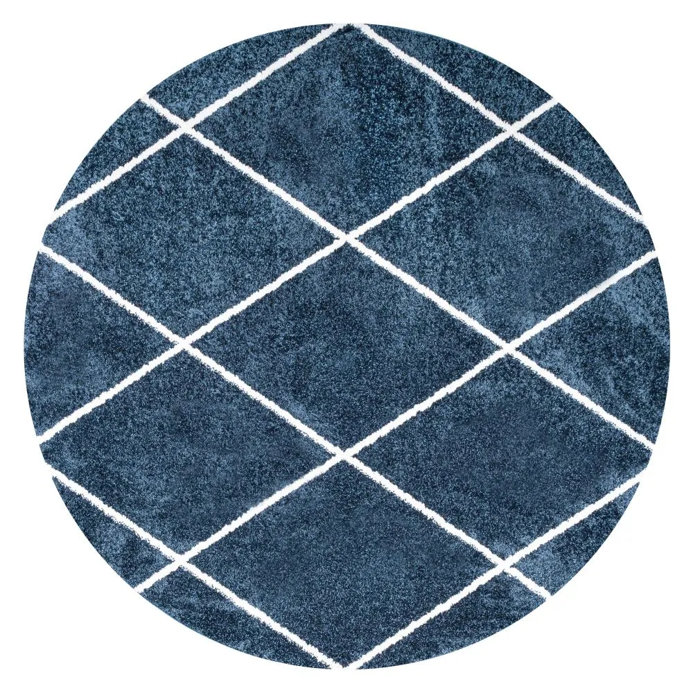 Bounty Minimalist Diamond Trellis Area Rug