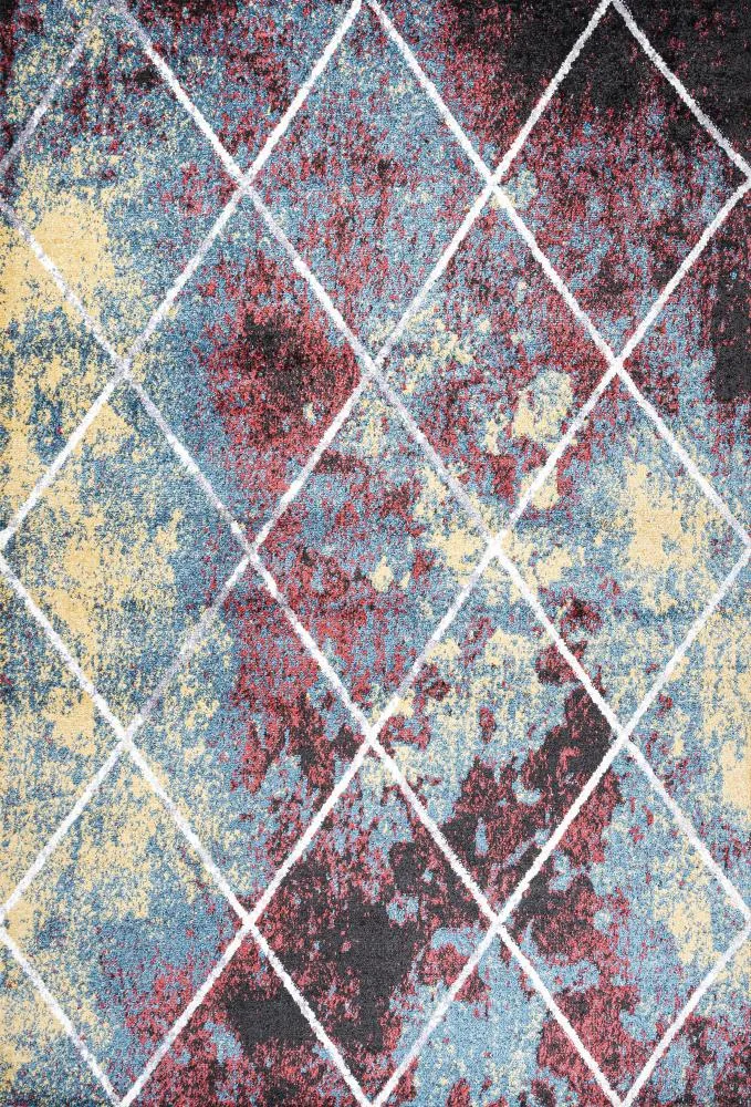 Bounty Minimalist Diamond Trellis Area Rug