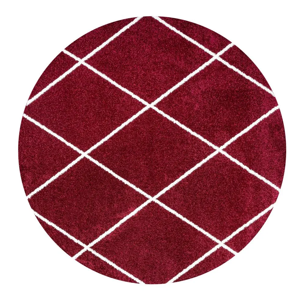 Bounty Minimalist Diamond Trellis Area Rug