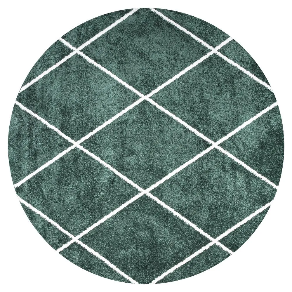 Bounty Minimalist Diamond Trellis Area Rug