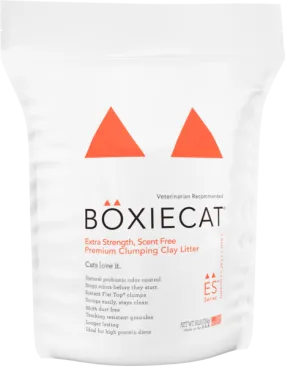 Boxiecat Extra Strength Premium Clumping Clay Cat Litter